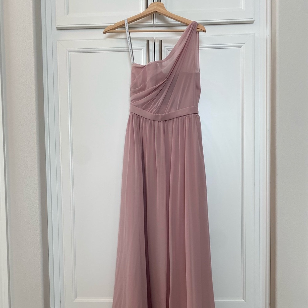 Alfred Angelo one shoulder formal dress size 0